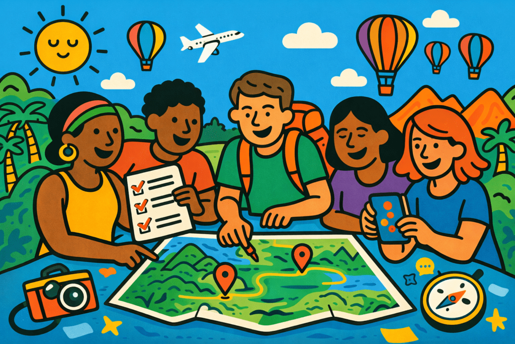 How to Plan the Perfect Group Trip Without the Drama