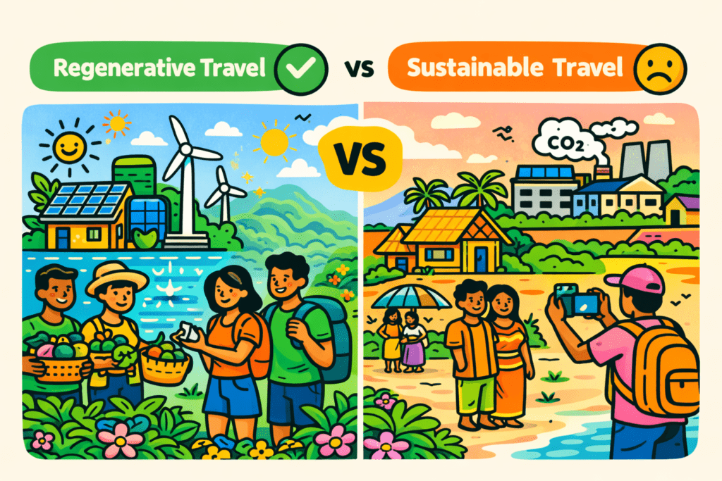 Regenerative Travel vs Sustainable Travel: What Most Travelers Get Wrong