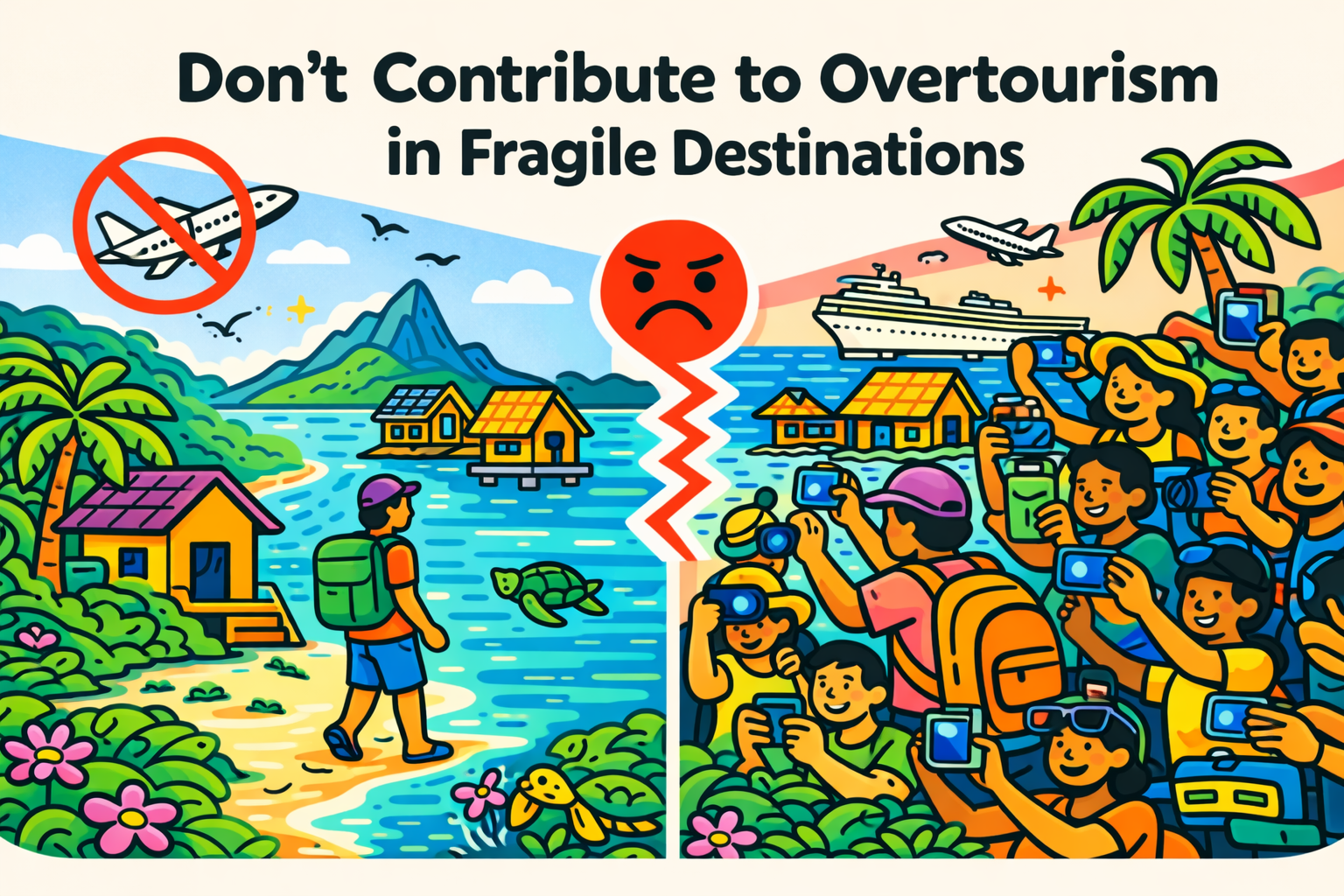 Overtourism in fragile destinations