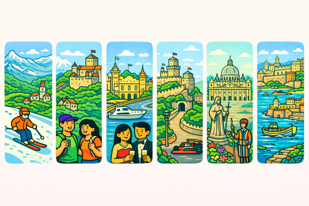 6 Tiny Countries You Can Visit Without Border Stress