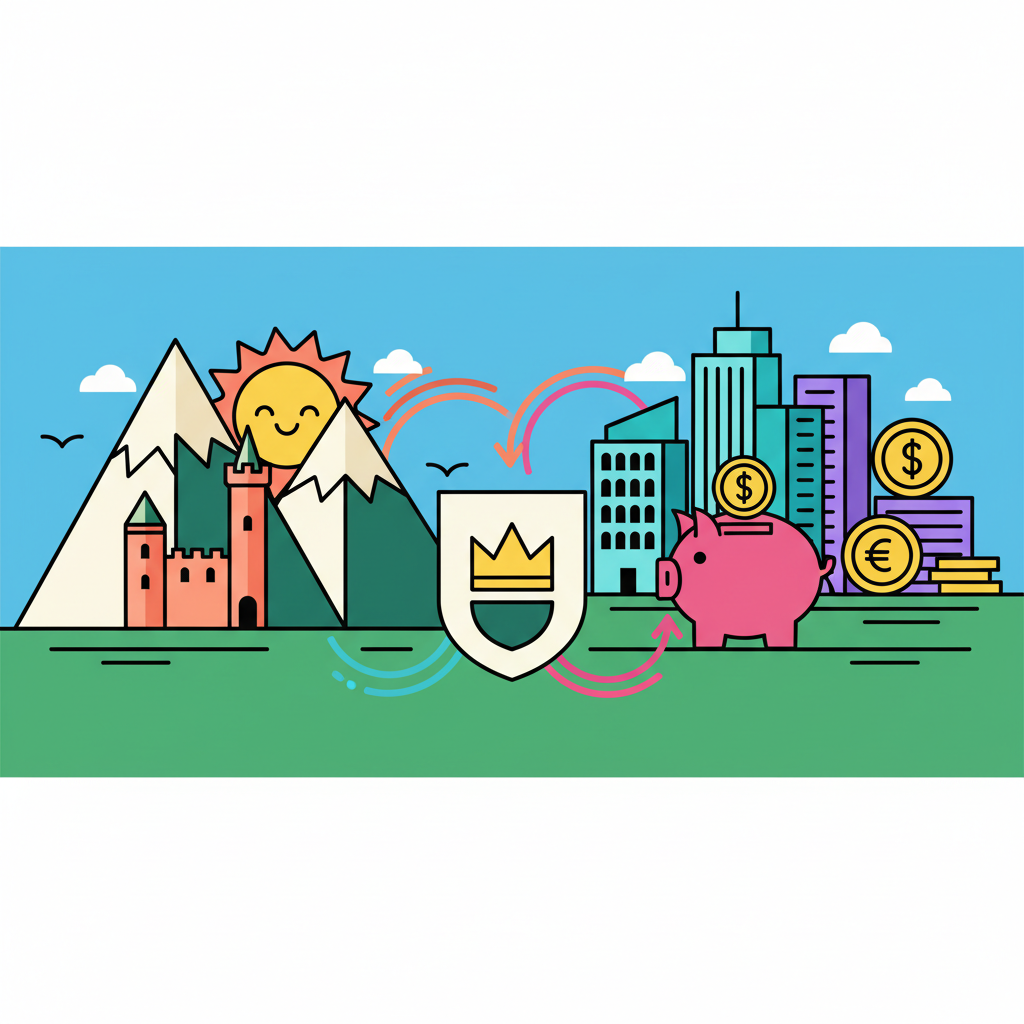 Visual illustration: Liechtenstein: From Alpine Relic to Financial Powerhouse