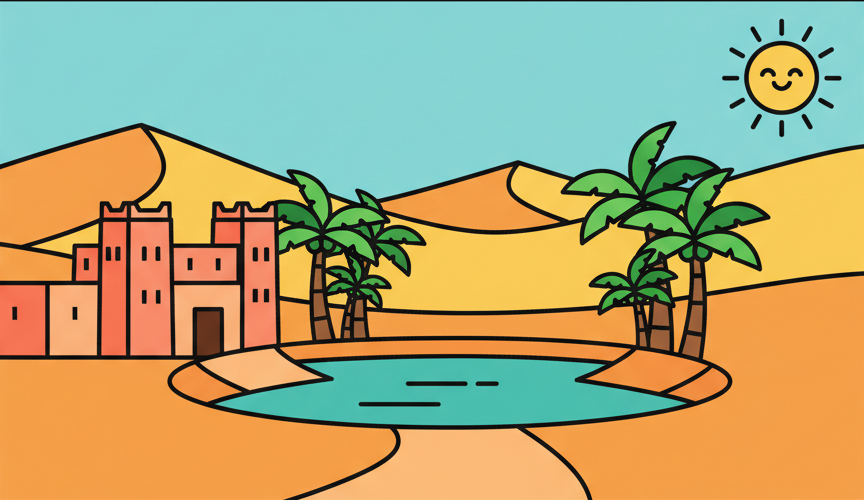 4 Hidden Desert and Oasis Villages Around the World Far From Modern Civilization (Morocco, Iran, Peru, Central Asia)