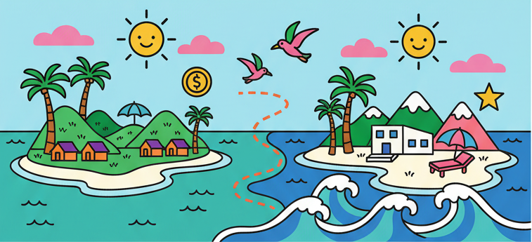 Visual illustration: The Contenders: A Quick Overview of the Islands