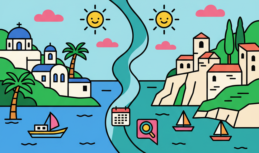 Visual illustration: How We Compared These Mediterranean Jewels